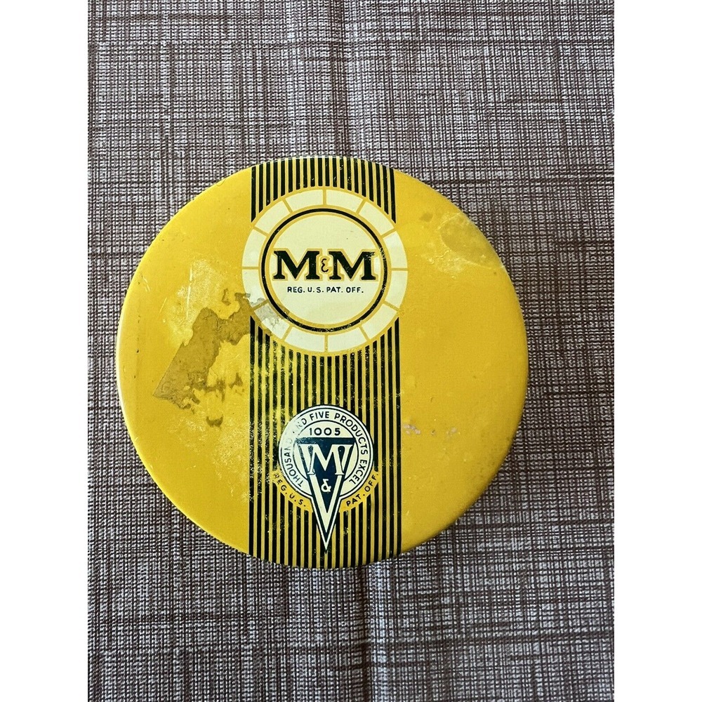 37 - Vintage Green Mittag & Volger -‎ M&M Typewriter Ribbon Tin